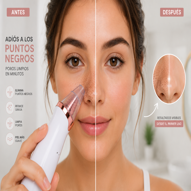 PoreClear Pro™ – Limpieza Facial Profunda | Elimina Puntos Negros al Instante